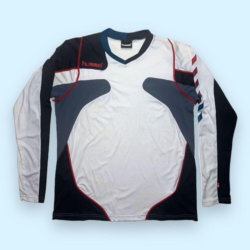 Hummel x Sweden HmlAuthentic Poly Long Sleeve Jersey Sz Large RARE D/C